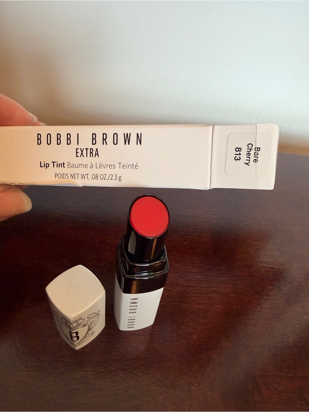 Bobbi Brown Extra Lip Tint in Bare cherry full
retail size  new in box